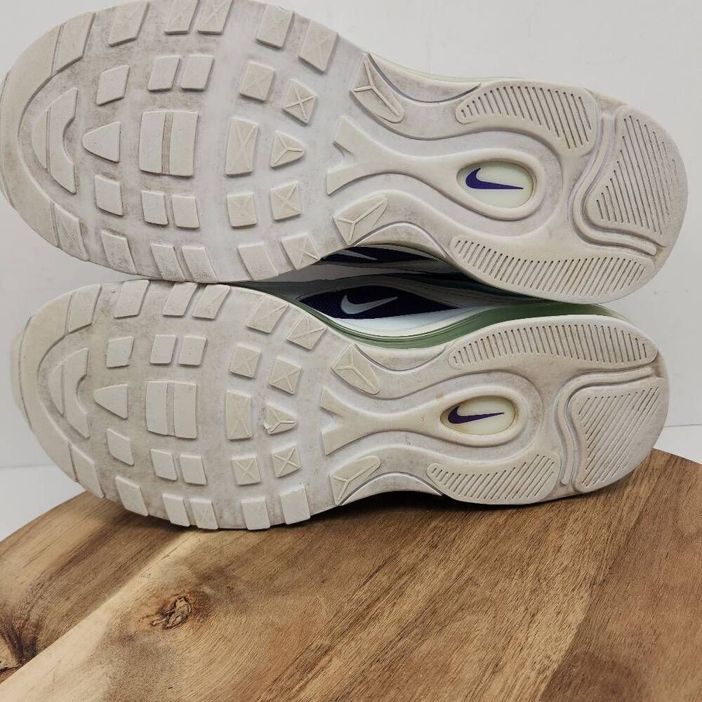 Nike Air Max 97 Ultra 17 SE Grape Sneakers Women’s 7.5 White Purple Teal - Picture 8 of 10